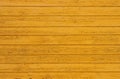 Yellow painted wooden planks background Royalty Free Stock Photo