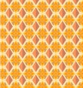 Yellow pattern Geometric hexagon Royalty Free Stock Photo