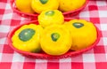 Yellow Patty Pan Squash at a Local Farmers Market