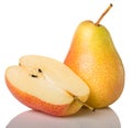 Yellow pear and half