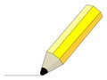 Yellow pencil