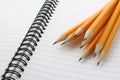 Yellow pencils Royalty Free Stock Photo