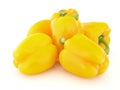 Yellow peppers Royalty Free Stock Photo