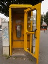 Yellow Phone Booth