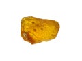 Yellow piece of rosin