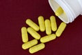 Yellow Pill Capsules