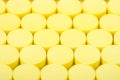 Yellow pills Royalty Free Stock Photo