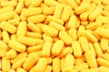 Yellow Pills Background