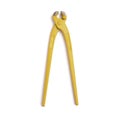 Yellow pincers forceps isolated on white background Royalty Free Stock Photo