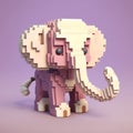 Pixel Elephant: A Cute And Eerily Realistic Minecraft Character