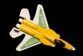 yellow plane party bag toy