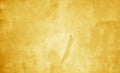 yellow plaster concrete wall texture use as background. premium yellow wallpaper with copy-space. Royalty Free Stock Photo