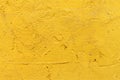 Yellow plaster wall