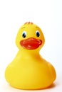Yellow plastic bathtime duck Royalty Free Stock Photo