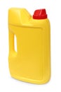 Yellow plastic gallon Royalty Free Stock Photo