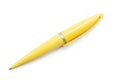 Yellow plastic pen