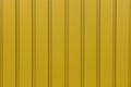 Yellow plastic surface closeup background Royalty Free Stock Photo