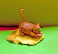 Plasticine cat