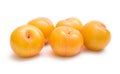 Yellow plums Royalty Free Stock Photo