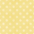 Yellow Polka Dot Pattern on Textured Paper