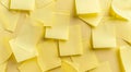 Yellow Post-it paper, post-it note sticker Royalty Free Stock Photo