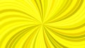Yellow psychedelic abstract swirl stripe background
