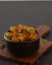 Yellow pumpkin curry Royalty Free Stock Photo