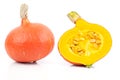 Yellow pumpkins vegetables