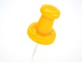 Yellow pushpin