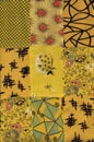 Yellow quilt pattern