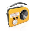 Yellow radio