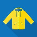 Yellow raincoat waterproof clothes