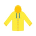 Yellow raincoat waterproof clothes