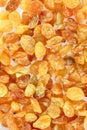 Yellow raisins (sultana) Royalty Free Stock Photo