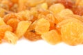 Yellow raisins (sultana) Royalty Free Stock Photo