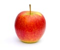 A yellow red apple Royalty Free Stock Photo