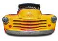 Yellow and Red Hot Rod Royalty Free Stock Photo