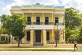 Yellow renovated villa Havana