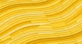 Yellow repeating pattern with curved lines Royalty Free Stock Photo