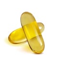 Yellow vector 3d pills