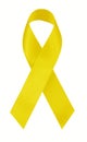 Yellow Ribbon Royalty Free Stock Photo