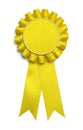 Yellow Ribbon Royalty Free Stock Photo