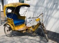 Yellow rickshaw