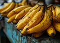 Yellow ripe banana