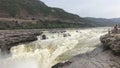 The Yellow River, Hukou Waterfall, the big river, the white waves, the waves