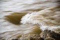 Yellow river Royalty Free Stock Photo