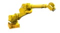 Yellow robot arm