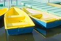 Yellow Rowboat Royalty Free Stock Photo