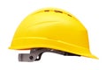 Yellow safety helmet