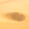 Yellow sand in the arab desert